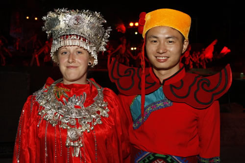 Danish Couple’s Traditional Chinese Wedding in Zhangjiajie