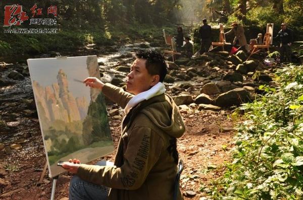 &quot;God painted Zhangjiajie&quot;Painting trip in Zhangjiajie