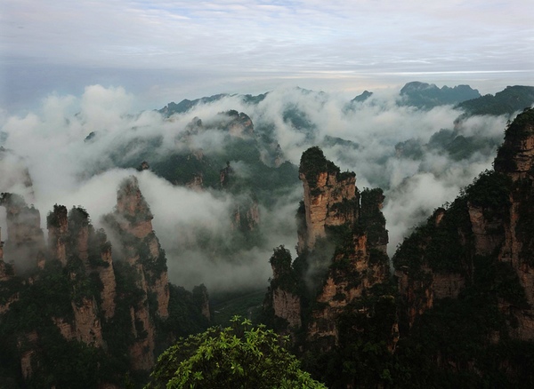 Avatar Yuanjiajie Superb View in the misty rain[Photo Tour]