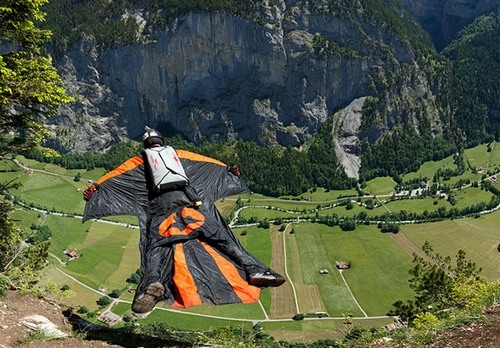 The introduction of the first red bull Wing-Suit Flying World Championship