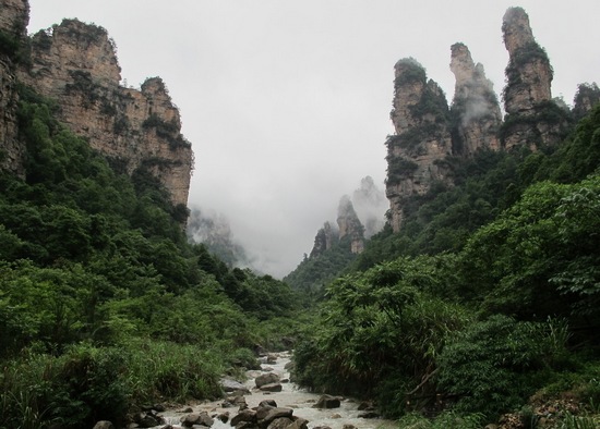 Zhangjiajie scenery “Match Davos, Switzerland”