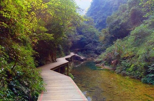 Zhangjiajie Grand Canyon Attracted Many Tourists After Golden Week