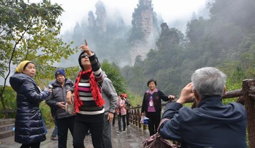 ZJJ Wulingyuan Autumn Tourism Have a Fine Situation