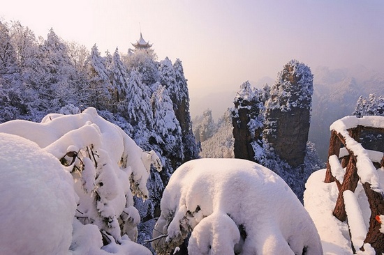 Zhangjiajie winter tourism is a great blessing for tourists