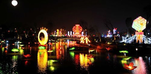 Changsha City Opens the Largest Area Spring Festival Lantern Show