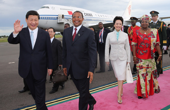 Chinese President Starts State Visit to Tanzania