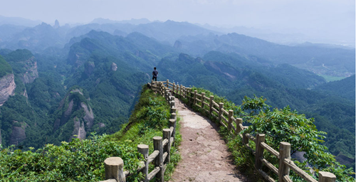 Trip to Langshan Mountain in China's Hunan