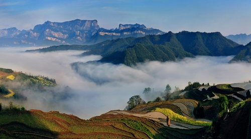 2013 ZJJ Photography Competition“Legendary Tianmen Mount”
