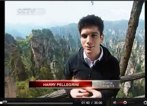 CCTV-News Making an Introduction to Zhangjiajie for the First Time