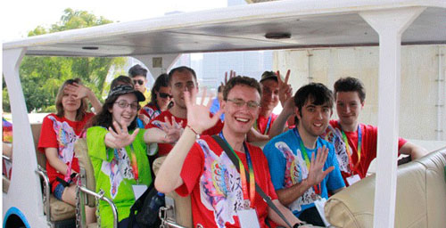 Contestants' Trip to Orange Isle and Yuelu Mountain