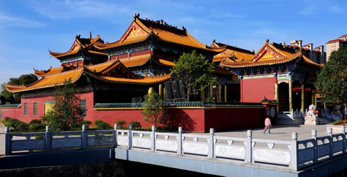 ZJJ Building International Tourism Service Center and Landmark Buildings