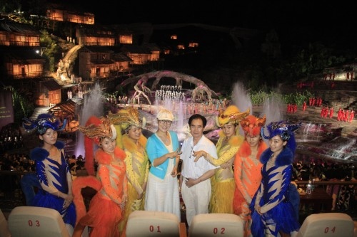 Singer Tan Jing Saw the performance “Tianmen Fox Fairy”