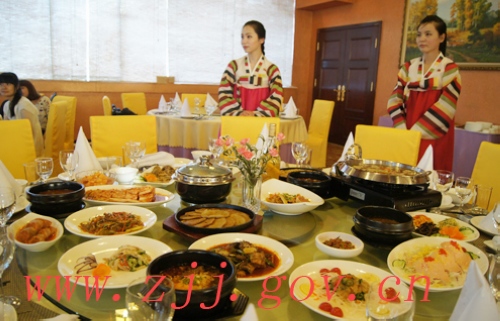 The First North Korean Restaurant Entered Zhangjiajie