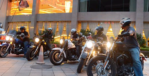 200 Harley Riders Join the 2013 ZJJ International Country Music Week