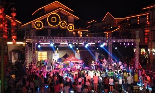 Gala Night Presents in Xibu Street during the 2013 ZJJ Music Week