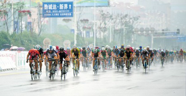 2013 Tour of China International Road Cycling Race Held in Changsha