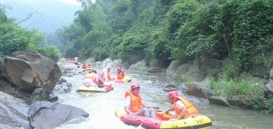 Hengyang Jiulong Gorge Rafting