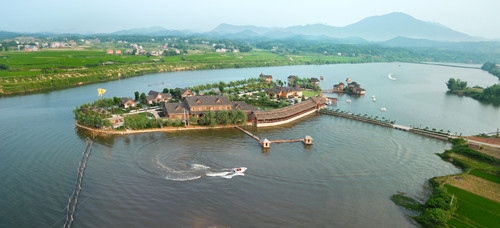 Hunan Xiangxiang Maohu Watertown approved national 4A level scenic spots