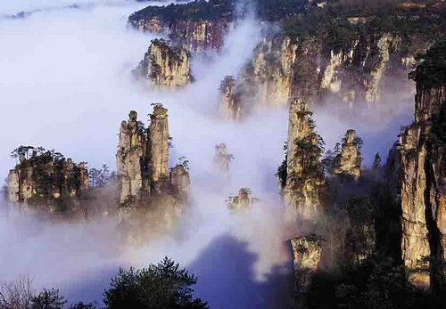 Zhangjiajie all attractions Receive about 60,000 Tourists on October 1st
