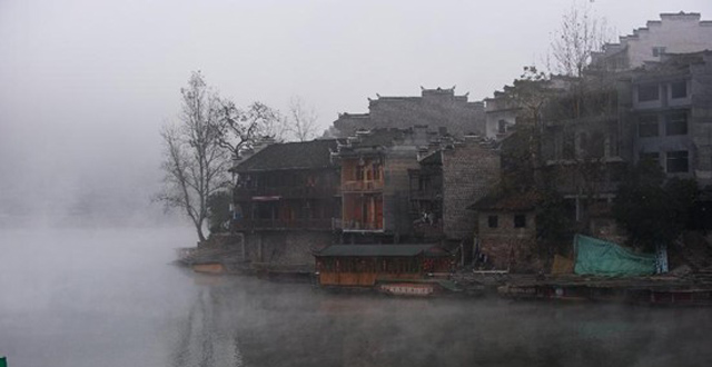 Scenery of Biancheng Town in Hunan