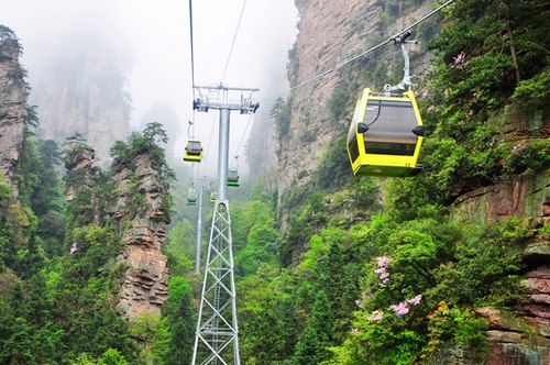 ZJJ Another Skywalker “Yangjiajie Ropeway” Started Trail Operation