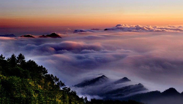 Zhangjiajie Will Probably Appear Sea of Clouds for Continuous Rain Lately
