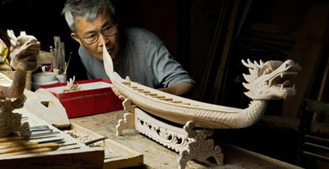 70th Small Dragon Boast Made by an Old Artist in Miluo