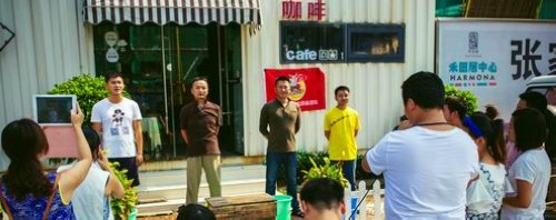 ZJJ Four Tourism Talents Successfully Accepted Challenge of Ice Barrel