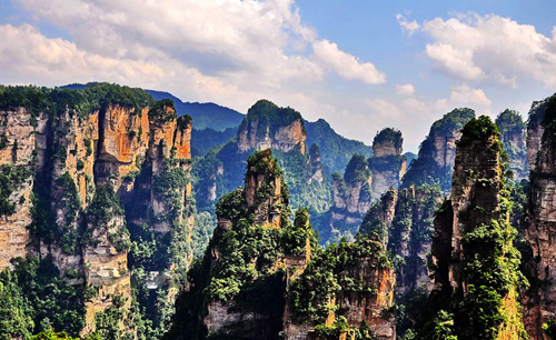Wulingyuan Geopark in China's Zhangjiajie