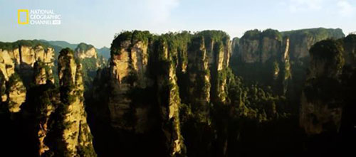 Zhangjiajie on National Geographic