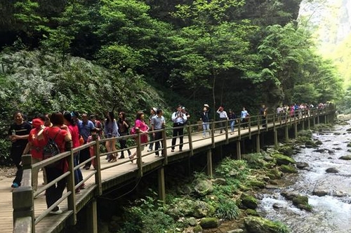 ZJJ Grand Canyon Scenic Spot has received Millions of People This Year