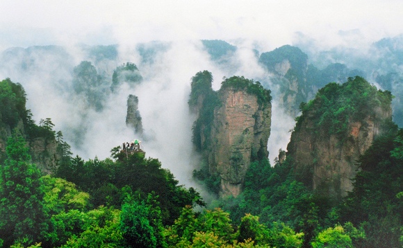 Zhangjiajie National Forest Park, Broadcast live online