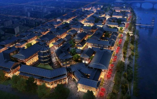 ZJJ &quot;Dayong ancient city&quot; construction, reproduce historical style