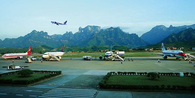 Zhangjiajie airport under 240-hour visa-free transit policy