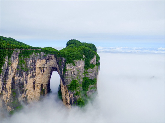 Day trip to Zhangjiajie avatar park and Canyon & bridge and Tianmenshan