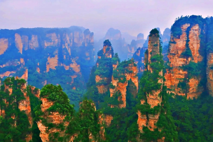 Zhangjiajie local Join-in tour's routes
